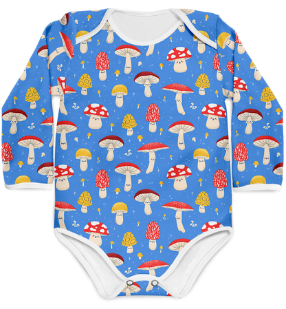 Body Cogumelo Azul