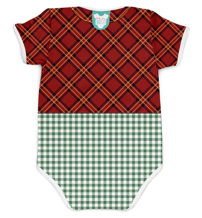 Body Colete Caipira Vermelho