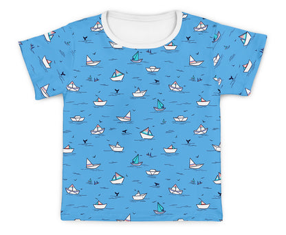 Camiseta Kids Barquinho