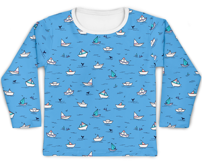Camiseta Kids Barquinho