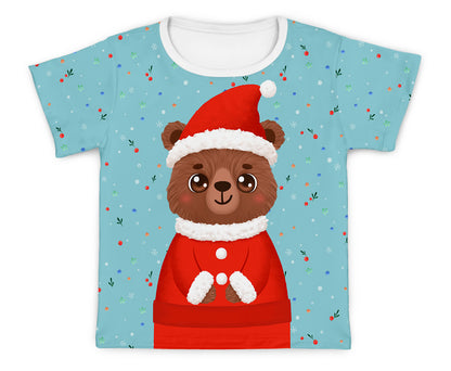 Camiseta Kids Urso Natalino PROMO