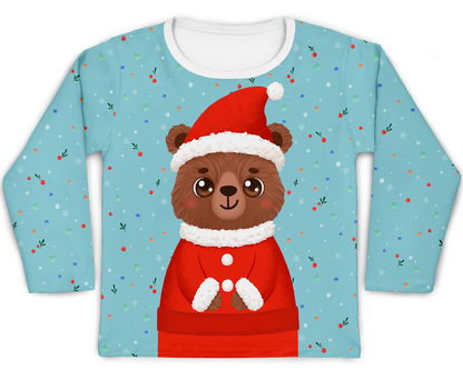 Camiseta Kids Urso Natalino PROMO