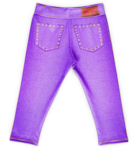 Jeans Roxo Bebê MiniBoo