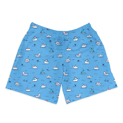 Shorts Infantil Barquinhos