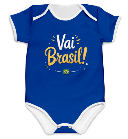 Body Copa Vai Brasil Azul