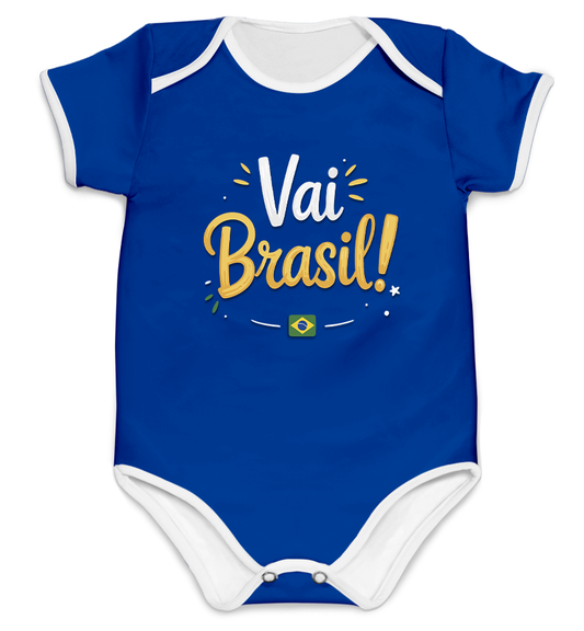 Body Copa Vai Brasil Azul