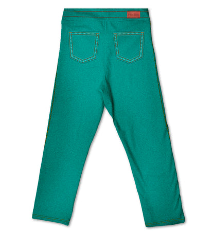 Jeans Verde Kids MiniBoo