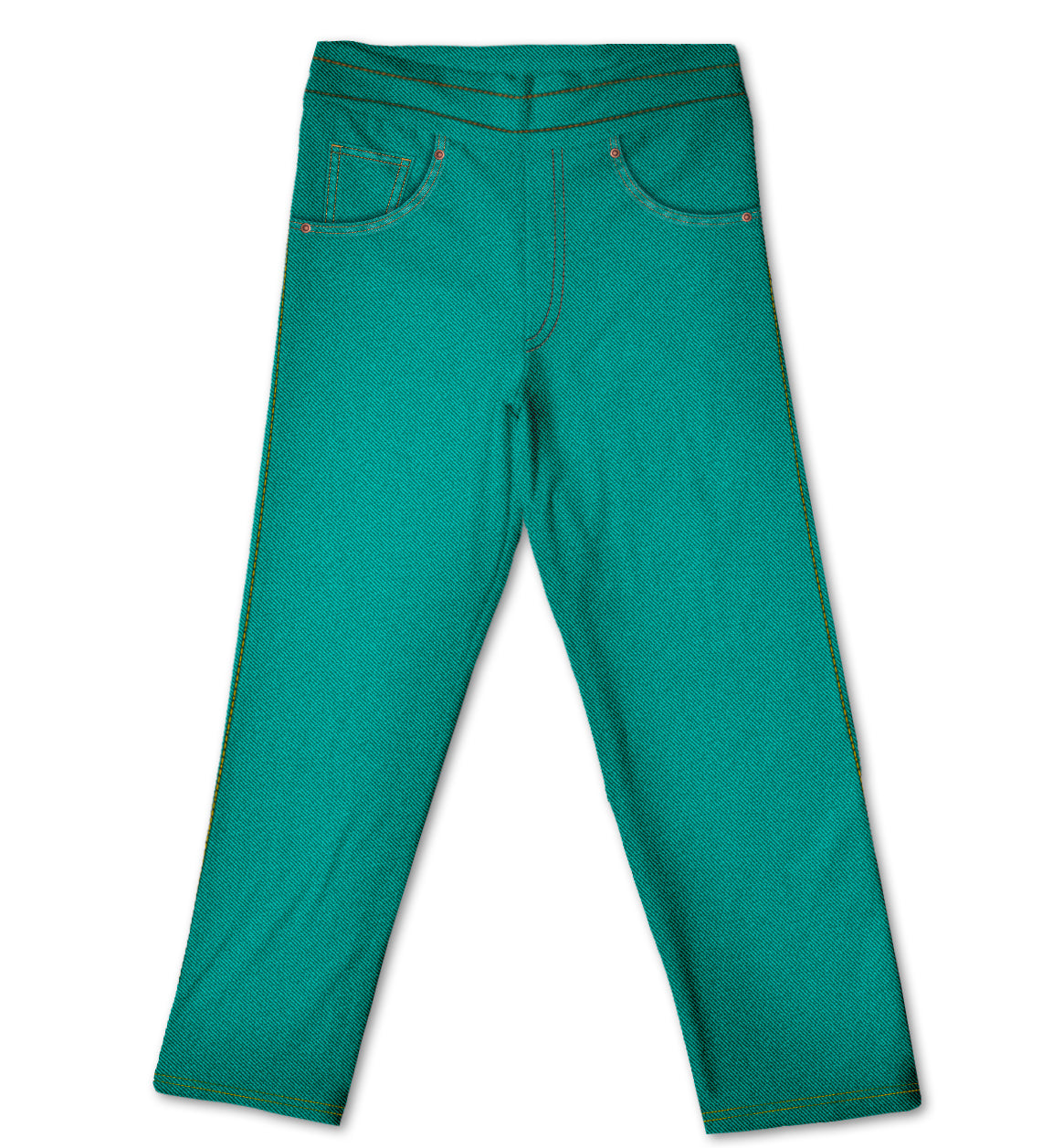 Jeans Verde Kids MiniBoo