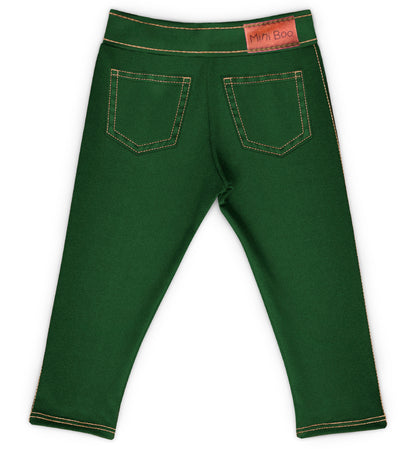 Jeans Verde Bebê Militar MiniBoo