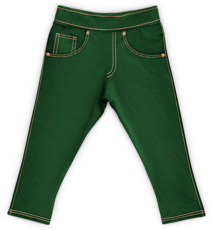 Jeans Verde Bebê Militar MiniBoo