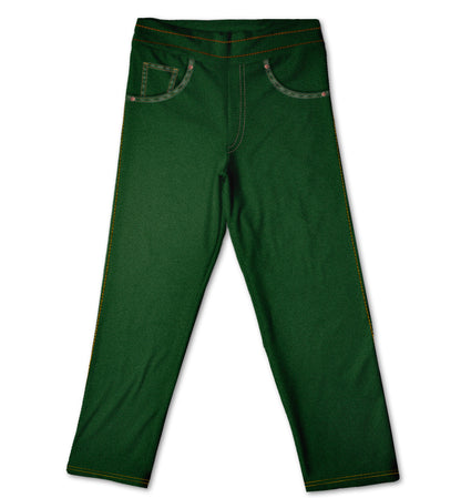Jeans Verde Militar Kids MiniBoo