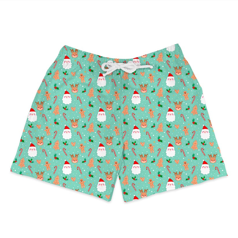 Shorts Infantil Natal Verde