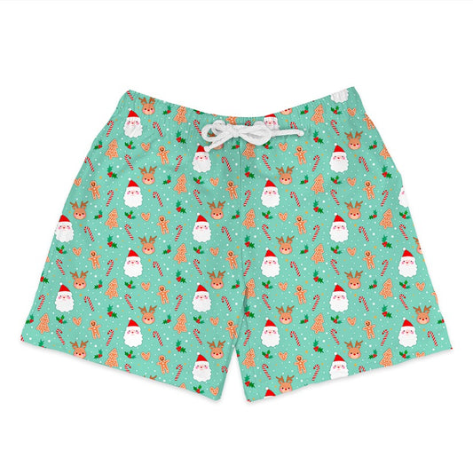 Shorts Infantil Natal Verde
