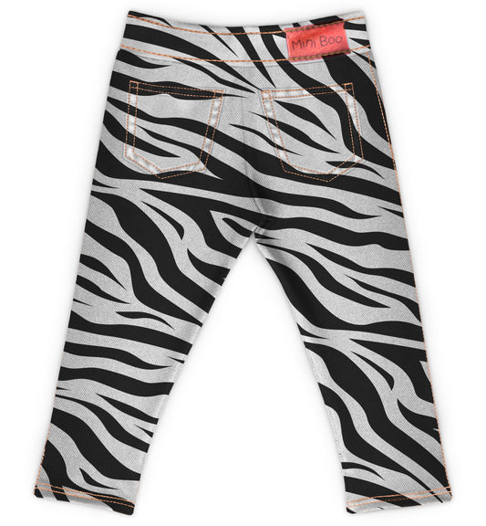 Jeans Zebra Bebê MiniBoo