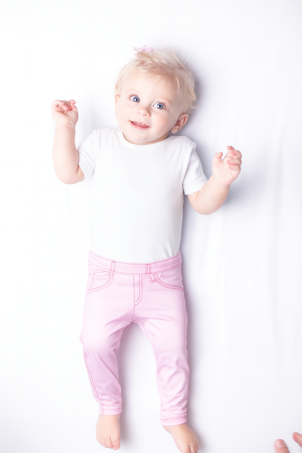 Jeans Rosa Bebê MiniBoo