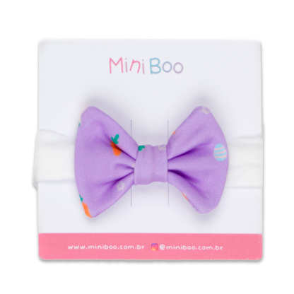 Laço Páscoa Lilás