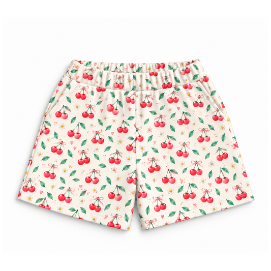 Shorts Infantil Cerejas