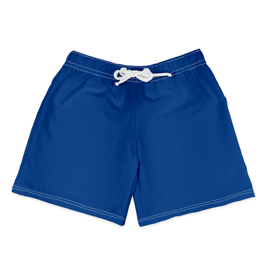 Shorts Infantil Liso Azul Escuro