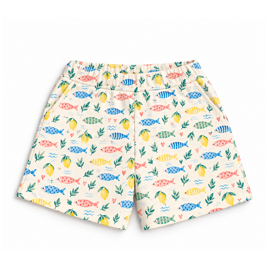 Shorts Infantil Sardinhas