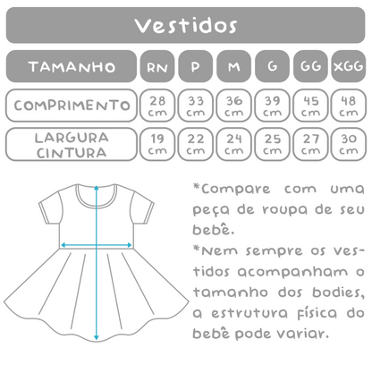 Vestido Cogumelo Azul