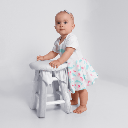 Vestido Golfinhos - Mini Boo Store