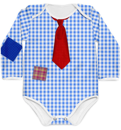 Body Caipira Azul - Mini Boo Store