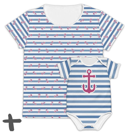 Tal Mãe Tal Baby Âncora Pink - Mini Boo Store