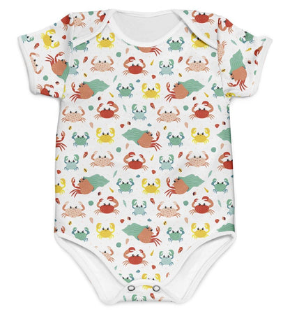 Combo Body Caranguejos + Saia Laranja + Faixa Laranja - Mini Boo Store