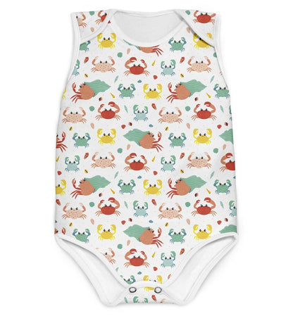 Combo Body Caranguejos + Saia Laranja + Faixa Laranja - Mini Boo Store