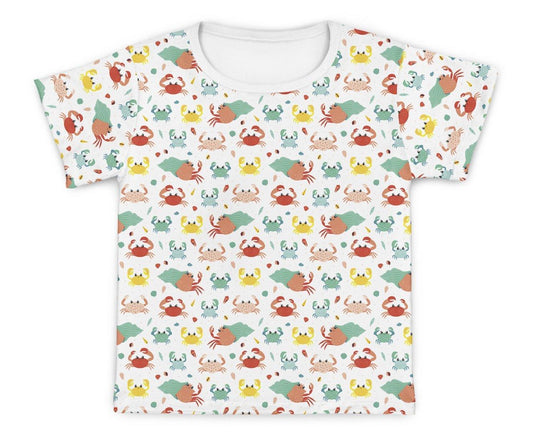 Camiseta Kids Caranguejos - Mini Boo Store