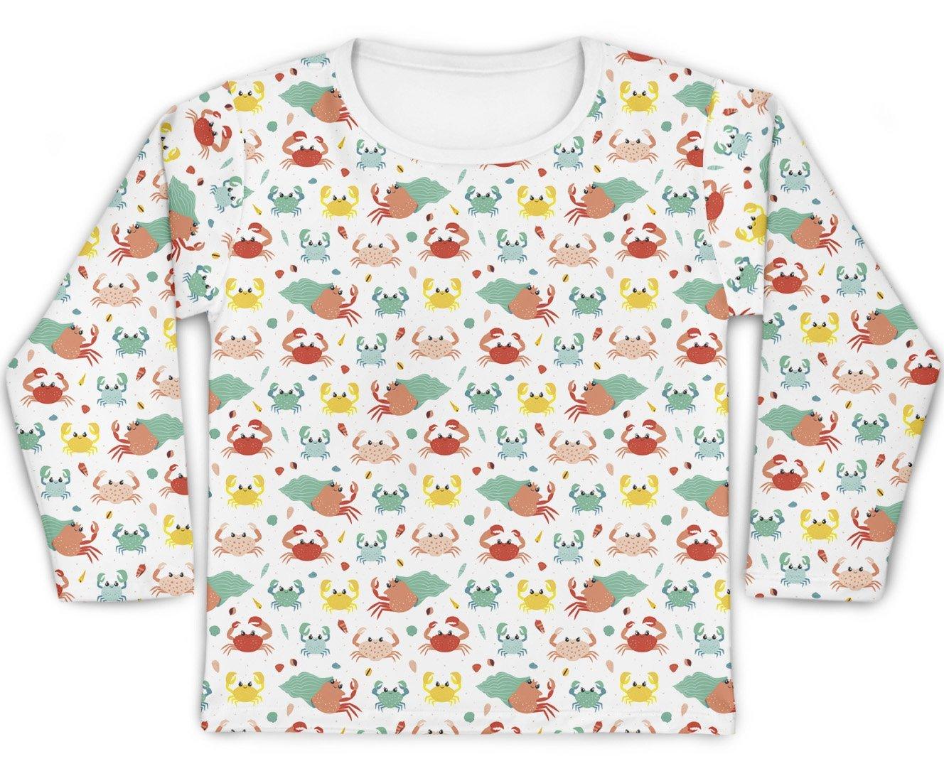 Camiseta Kids Caranguejos - Mini Boo Store