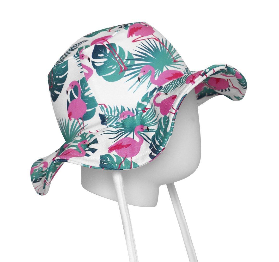Chapéu Flamingos Folhas - Mini Boo Store