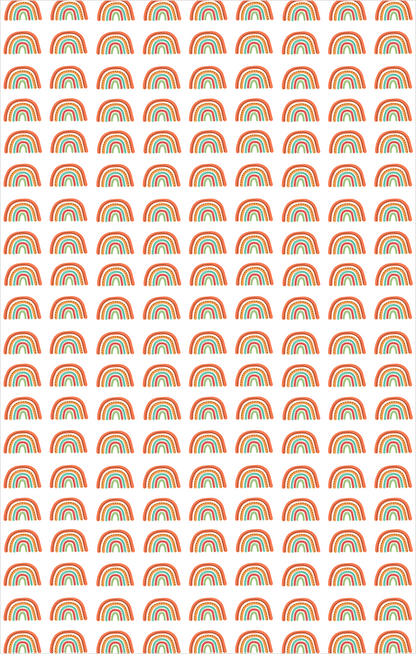 Mantinha Micro soft Arco-Íris - Mini Boo Store