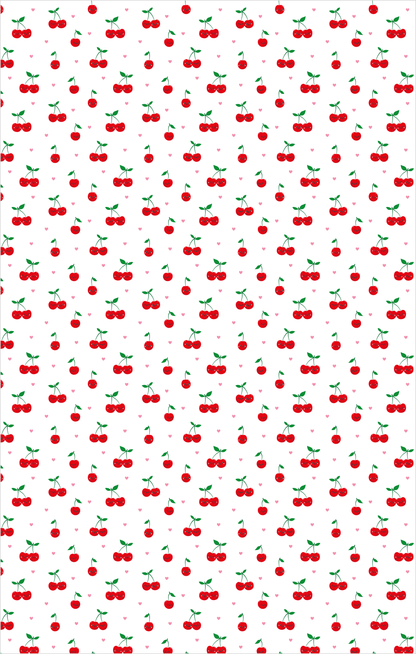 Mantinha Micro soft Cerejinhas - Mini Boo Store