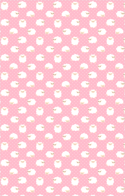 Mantinha Microsoft Ovelha Rosa - Mini Boo Store