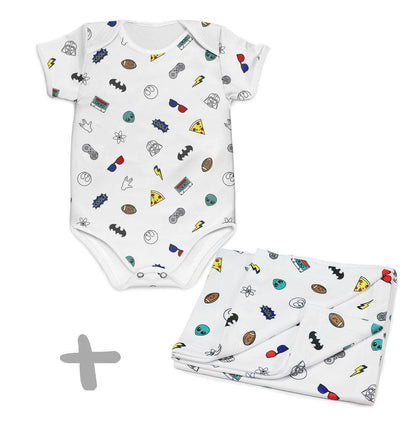 Combo Body + Mantinha Microsoft Geek - Mini Boo Store