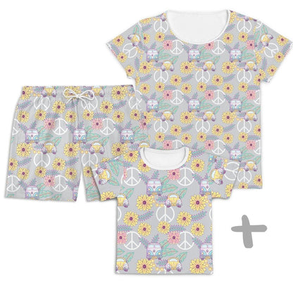 Combo Família Kids Fusca - Kids, Mamãe e Papai - Mini Boo Store