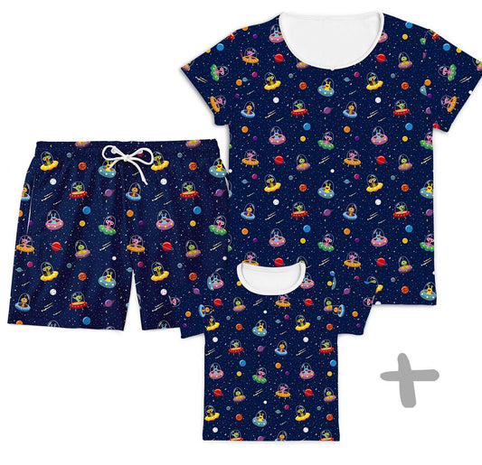 Combo Família Alien - Kids, Mamãe e Papai - Mini Boo Store