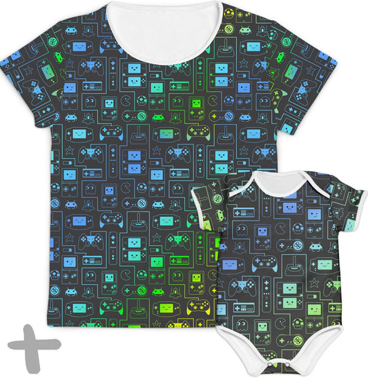 Tal Mãe Tal BabyVídeo Game Azul - Mini Boo Store
