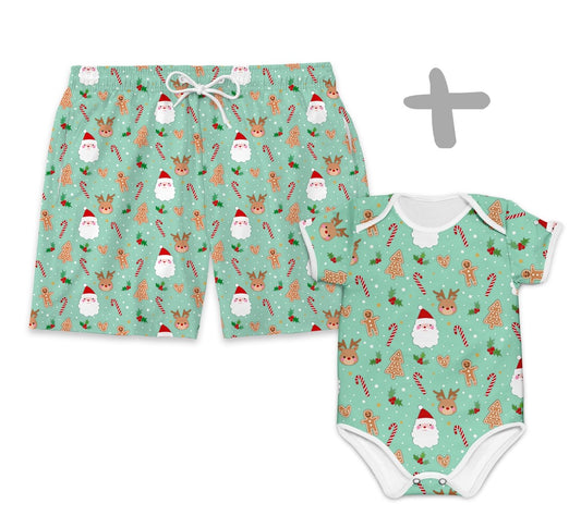Tal Pai Tal Baby Natal verde