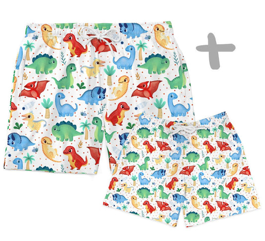 Shorts Tal Pai Tal Baby Dinos - Mini Boo Store