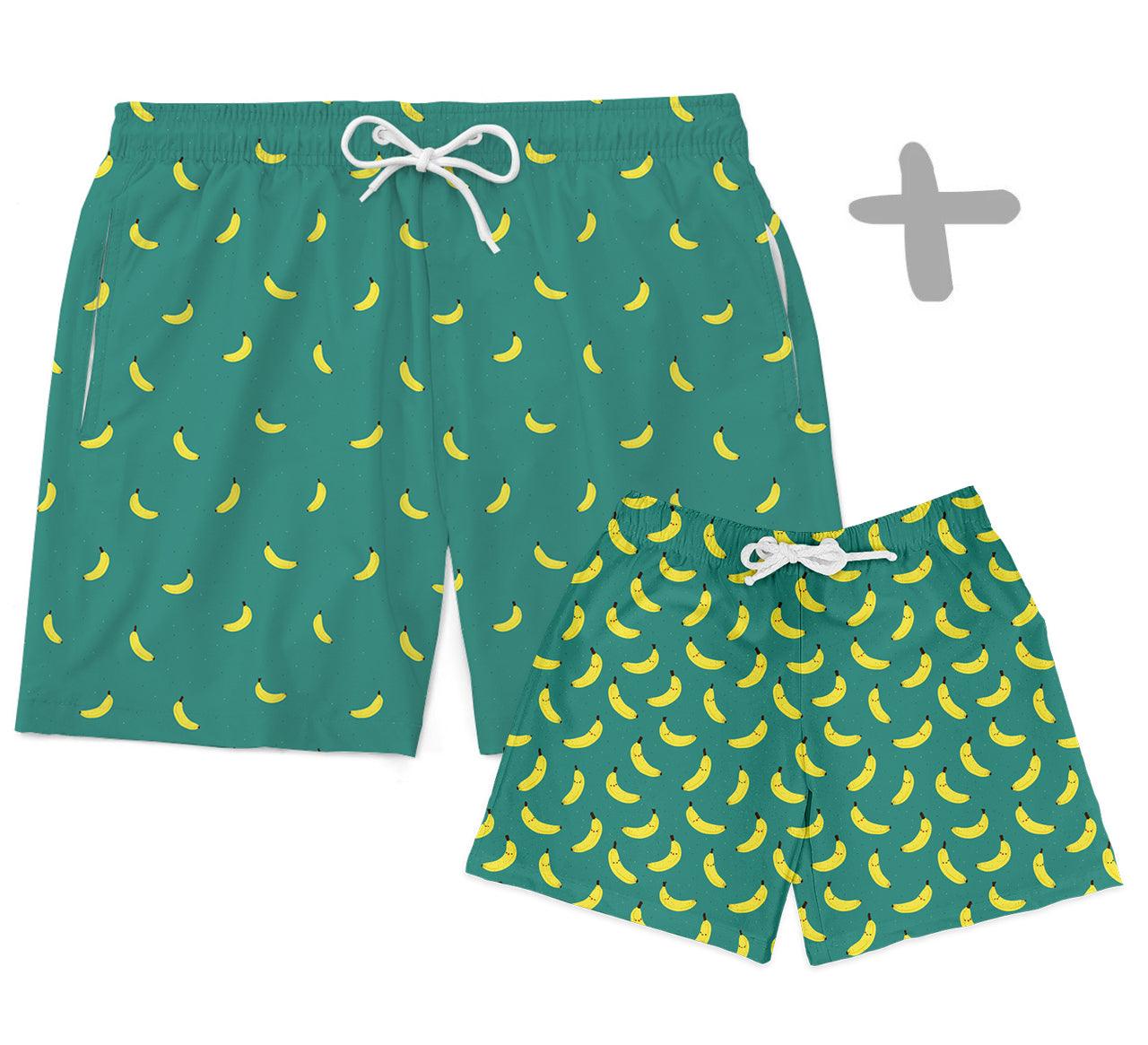 Shorts Tal Pai Tal Baby Bananinhas - Mini Boo Store