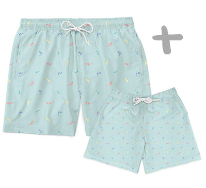 Shorts Tal Pai Tal Baby Carpas - Mini Boo Store