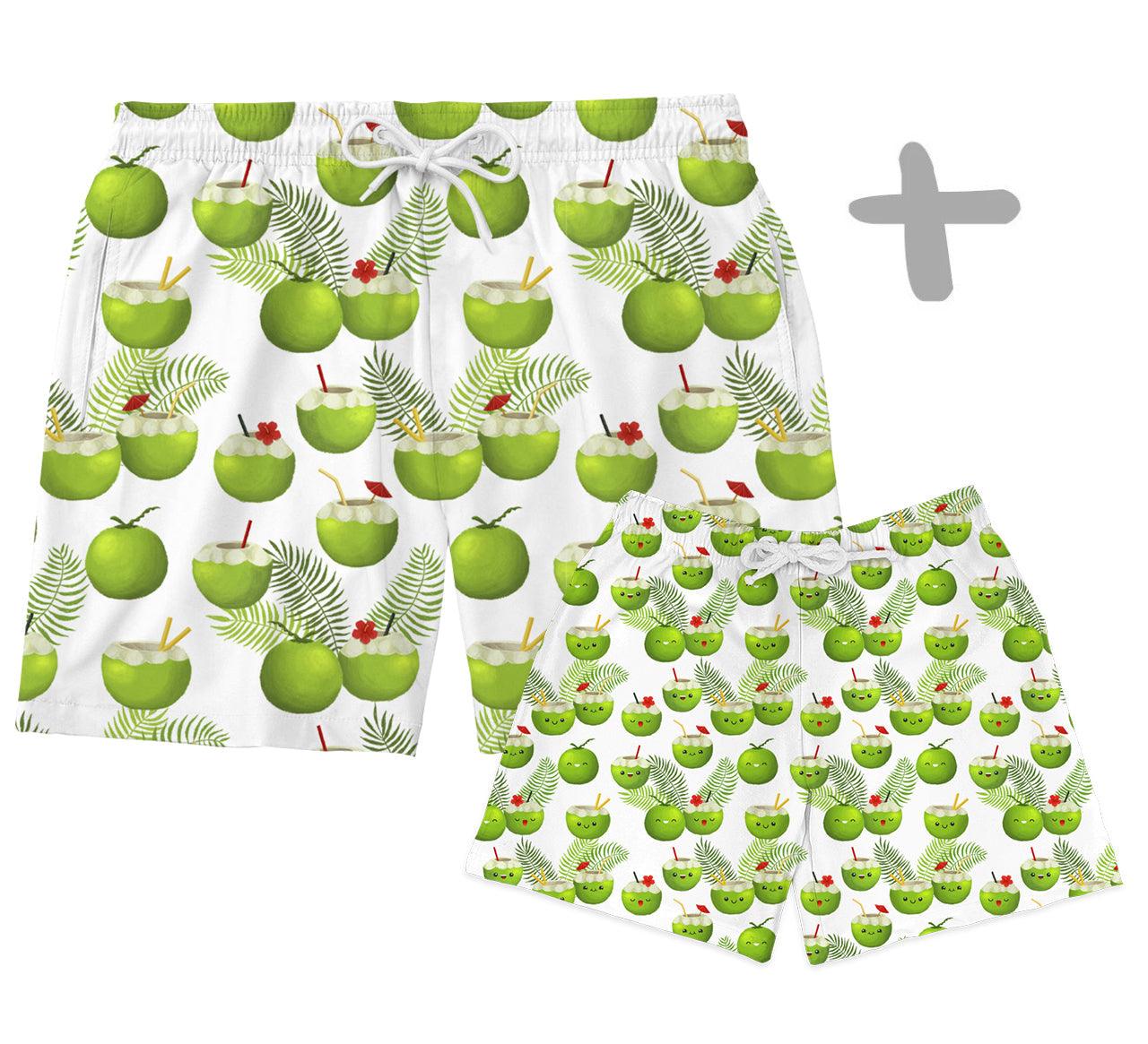Shorts Tal Pai Tal Baby Coconut - Mini Boo Store