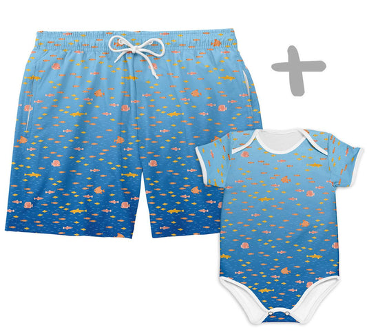 Tal Pai Tal Baby Peixinhos - Mini Boo Store