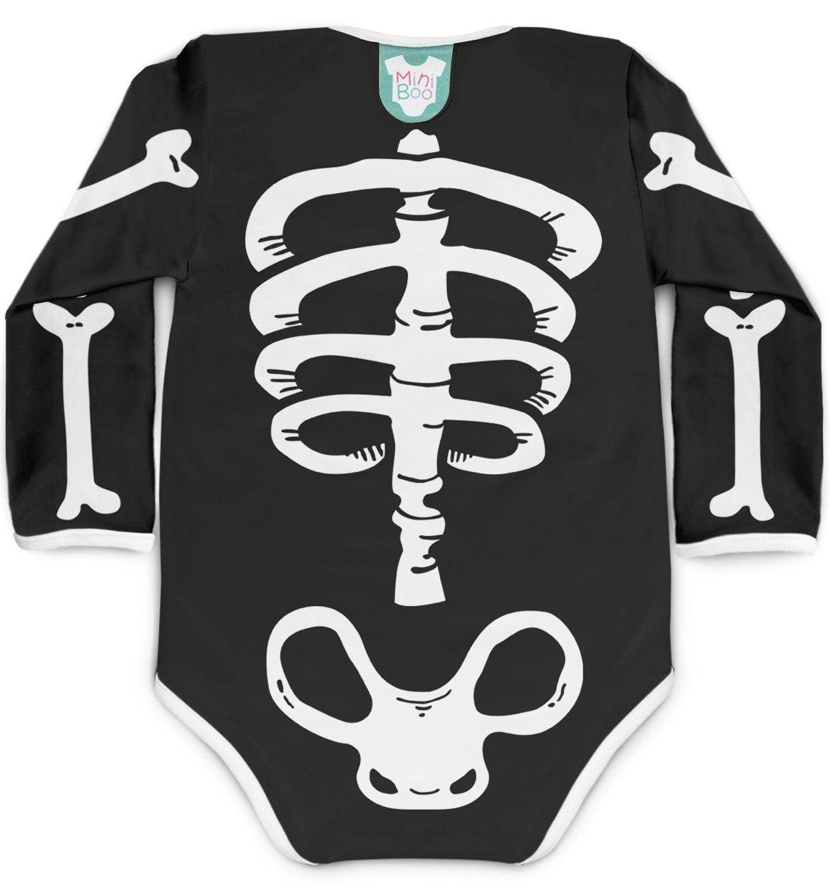 Body + Calça Esqueleto - Mini Boo Store