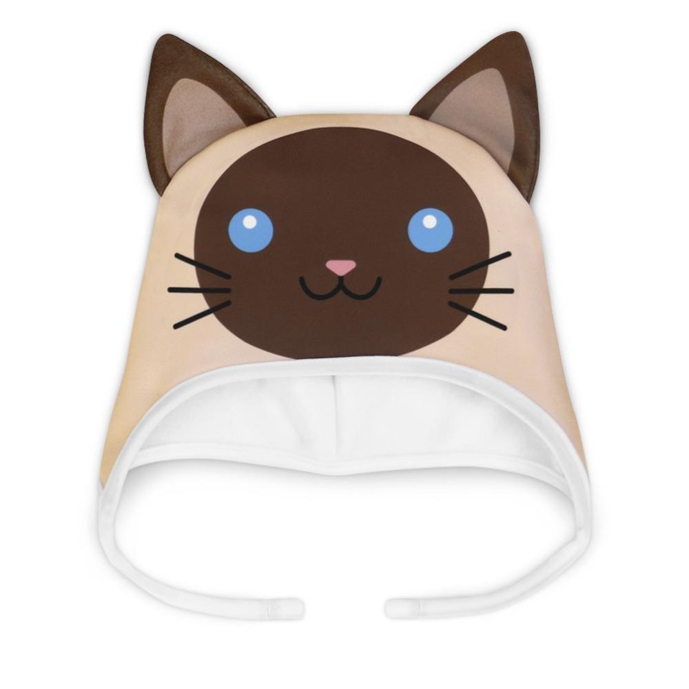 Touca Gato Siamês - Mini Boo Store