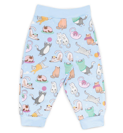 Conjunto Moletom + Calça Gatinhos - Mini Boo Store