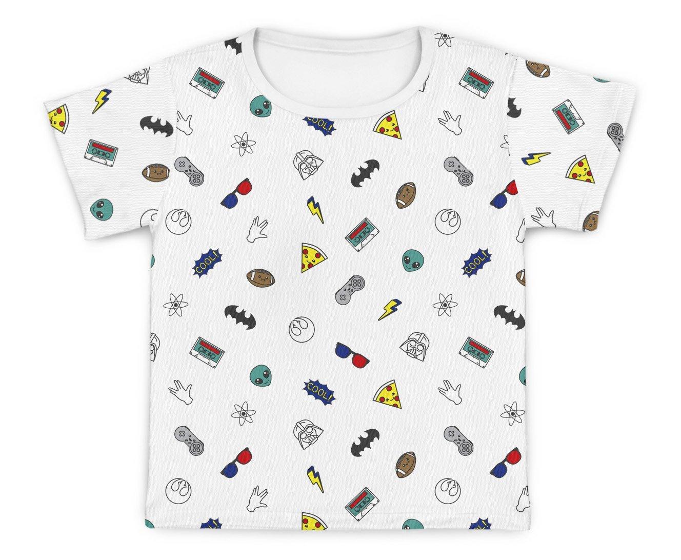Camiseta Kids Geek - Mini Boo Store