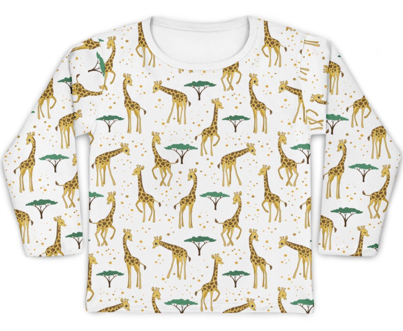 Camiseta Kids Girafa - Mini Boo Store